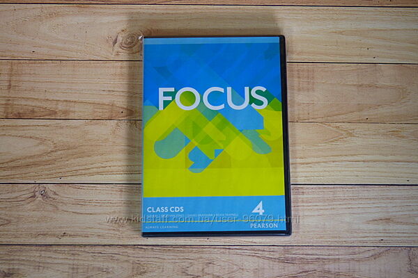 Focus 4 class Cds - новые в упаковке, аудиодорожки к учебнику