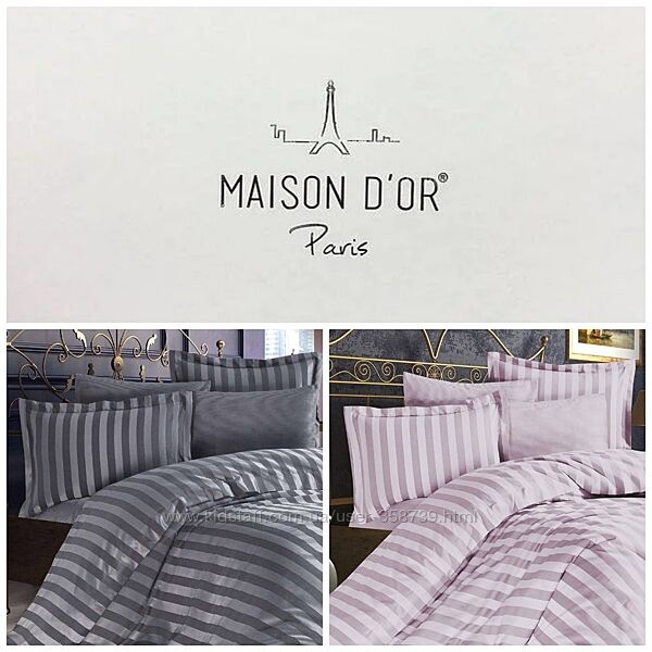 Бамбук /Сатин-Роскошное постельное белье премиум класса Maison Dor Paris
