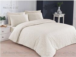 Maison Dor Евро -Трикотажное постельное белье с простыней на резинке 