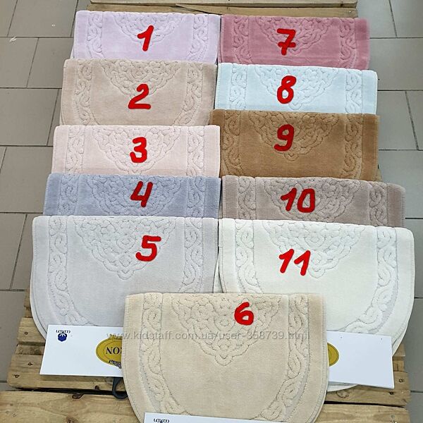 Овальные Коврики COTTON MAT 50х60 и 60х100