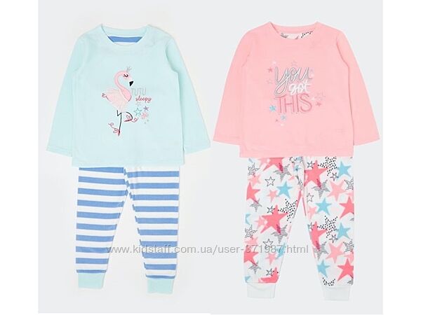 Флисовые пижамы, піжама, от 4 до 13 лет - 10 расцветок