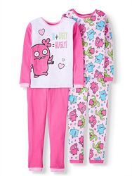Пижамы хлопковые от 3 до 10 лет - 20 расцветок