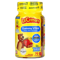 L&acuteil Critters Мультивітаміни і мінерали для дітей Gummy Vites Complete 70