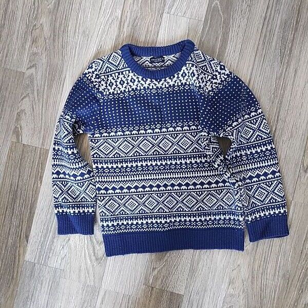 Новогодний зимний свитер