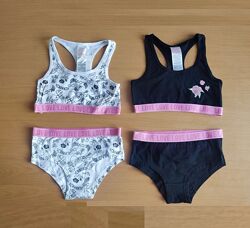 Pepco Комплект Троянда 2топи і 2 трусиків шортів розміри 134-164 9-14 років