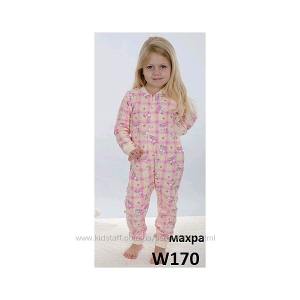 Детские пижамы для девочек и мальчиков размеры на рост 98-164