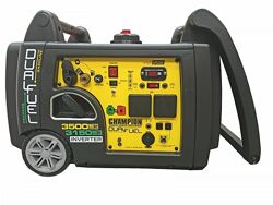 В наличии Инверторный генератор Champion Газ Бензин 3500 Вт 73001i-DF-EU