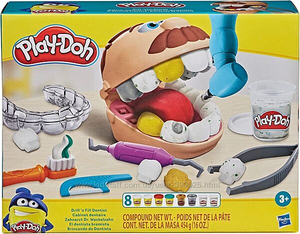Мистер Зубастик Play Doh Hasbro - обновленная версия