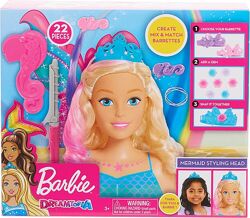 Барби русалочка манекен голова для причесок Barbie Dreamtopia Mermaid