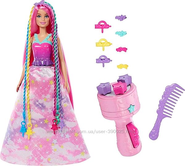 Кукла Барби Принцесса волосы с косичками Mattel Barbie