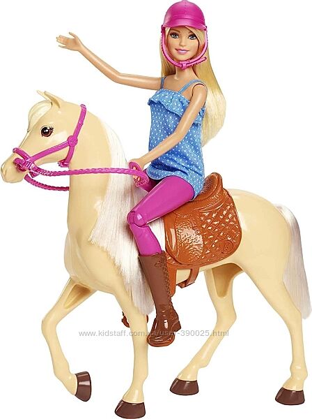 Barbie Horse and Doll Барби и лошадь прогулка верхом