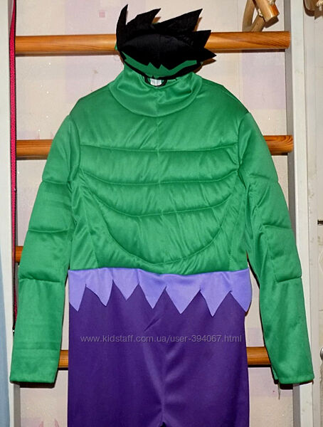 Карнавальный костюм халк marvel hulk на 8-10 лет р. 134-140см