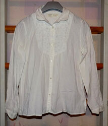 Блузка c вышивкой Zara на 11-12лет рост 152см