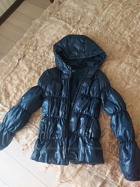 Зимняя куртка пуховик Benetton 146