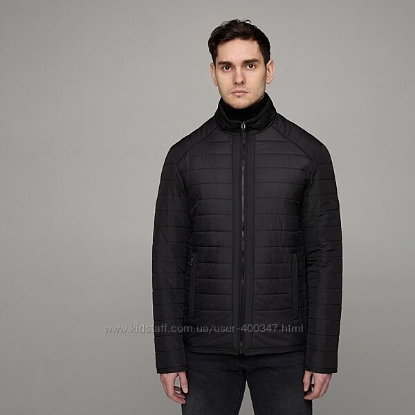 Куртка мужская демисезонная классическая, ТМ Vavalon, арт. 108 black