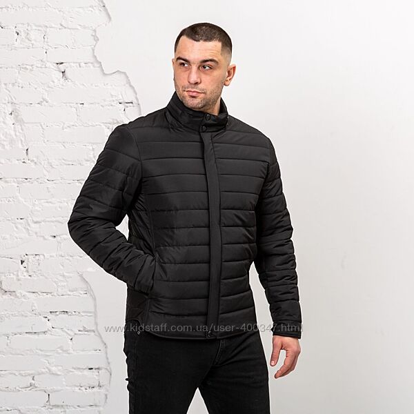 Куртка мужская демисезонная укороченная, ТМ Vavalon, арт. 186 black