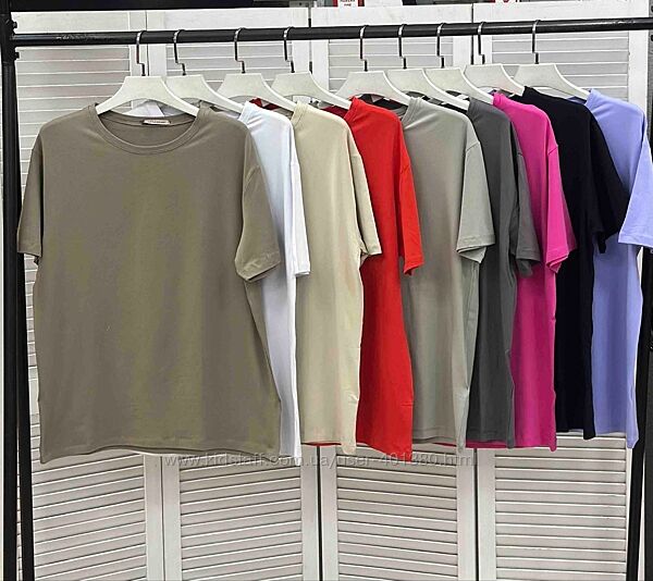 Футболки жіночі/ унісекс owersize Туреччина котон якість