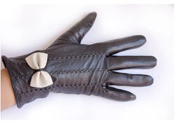 Женские кожаные перчатки shust подкладка шерсть 6,5-8,5 р