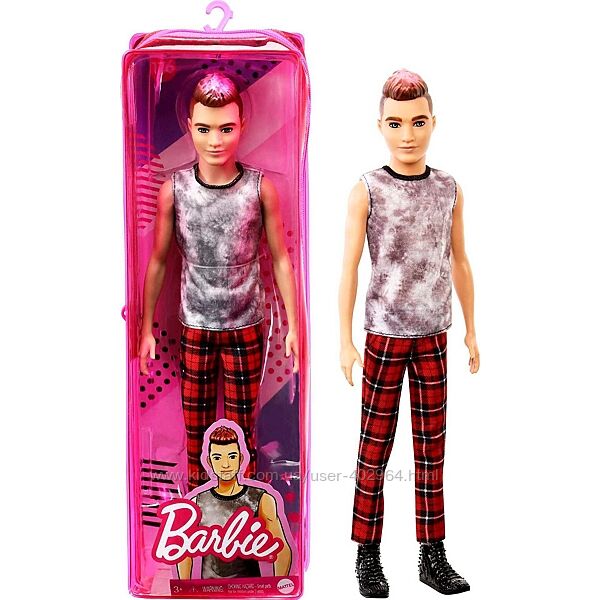 Кукла Барби Кен Игра с модой Barbie Fashionistas Ken GVY29