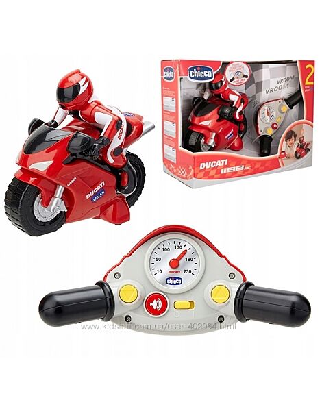 Мотоцикл на радіокеруванні Ducati 1198 RC CHICCO  00389 00