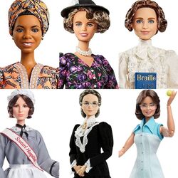 Барби  вдохновляющие  женщины Флоренс Майя Хелен Рузвельт сьюзан