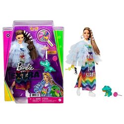 Барби Экстра в радужном платье 9 Barbie Extra