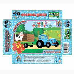 Пазлы 35 эл. G-Toys Постерплакат Разные, размер картинки 30 на 21 см