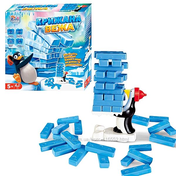 Настільна гра Крижана Вежа 4FUN Game Club , в коробці