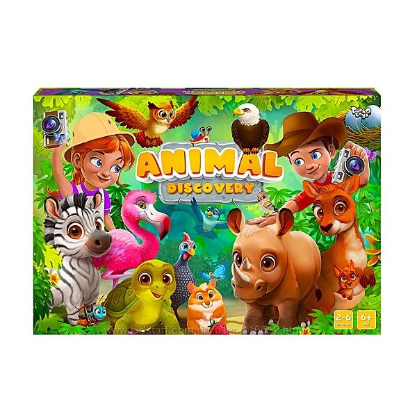 Настільна гра Animal Discovery Укр мова Данко тойс
