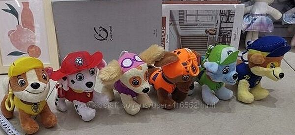 Брелок мяка іграшка Патруль, Куромі, Кітті 14 на 13 см