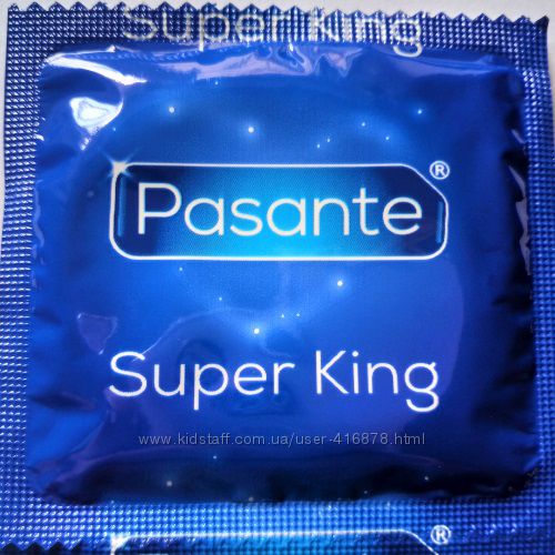 Презервативи Pasante Super King для великих чоловіків 10 шт.
