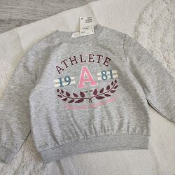 Свитшот кофта с начесом h&m 98/104