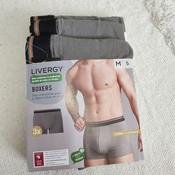 Трусы боксеры мужские livergy набор 3 шт