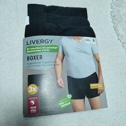 Труси боксери чоловічі livergy набір 3 шт батал