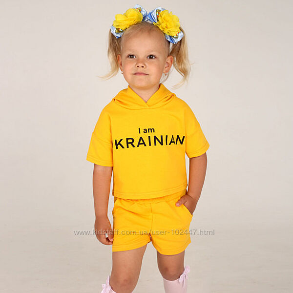 Комплект для дівчаток Україна