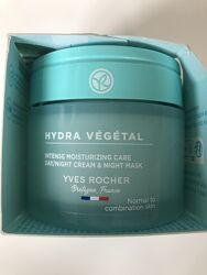 Hydra Vgtal  Yves Rocher 75 ml, Франція  Крем-маска Інтенсивне зволоження