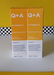 Освітлююча сироватка для обличчя qa vitamin c 30мл. 