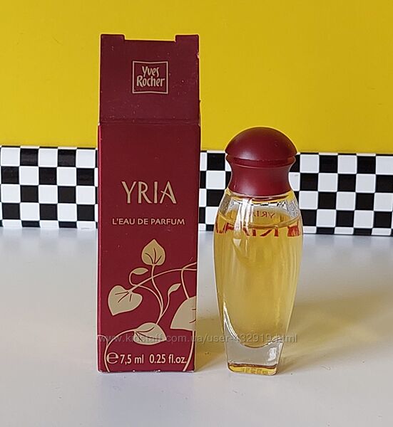 Yria Elixir de Parfum Yves Rocher 7,5 мл. Ірія Ів Роше
