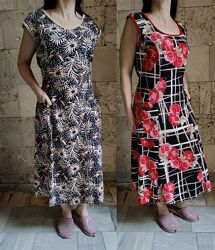 батальні  жіночі сукні та сарафани бавовна