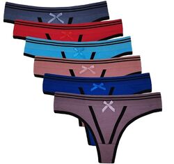 Трусики - стринги хлопковые с широкой резинкой и окантовкой.