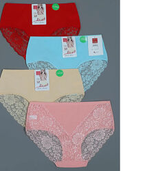 Жіночі батальні труси бавовна мереживо, розмір 50-54.