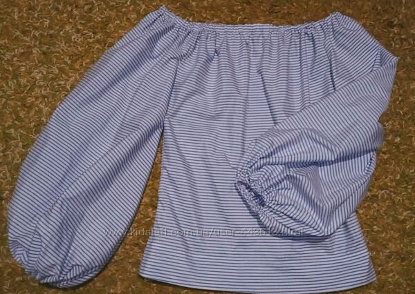 Літня блуза з натуральної тканини 36-38 розмір