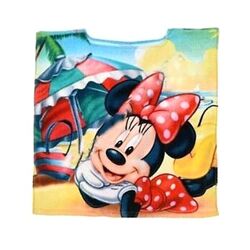 Детское пончо полотенце Минни Маус Мики Disney хлопок