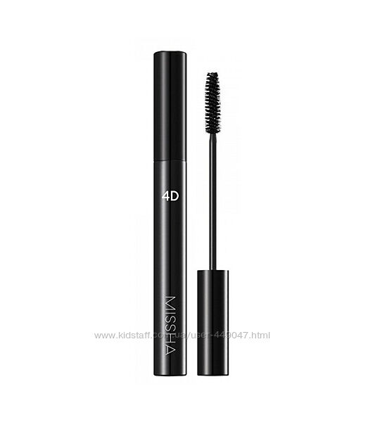 Супер тушь для ресниц Missha The Style 4D Mascara 