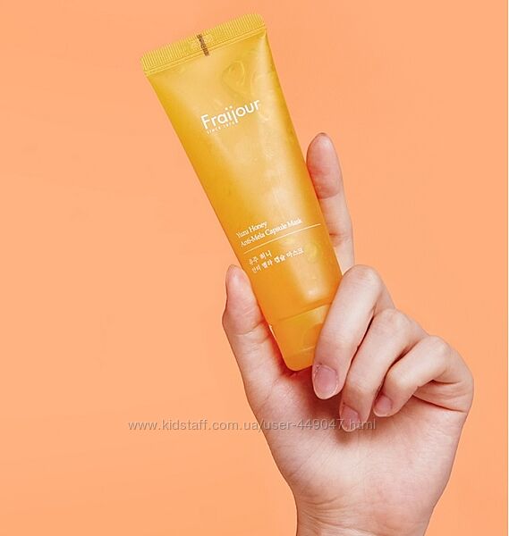 Освітлююча маска з юдзу Fraijour Yuzu Honey Anti-Mela Capsule Mask 75 мл