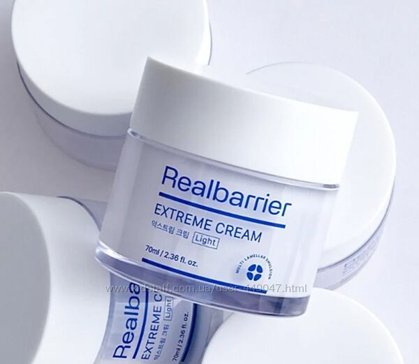 Ламелярний захисний крем для обличчя Real Barrier Extreme Cream 50 мл