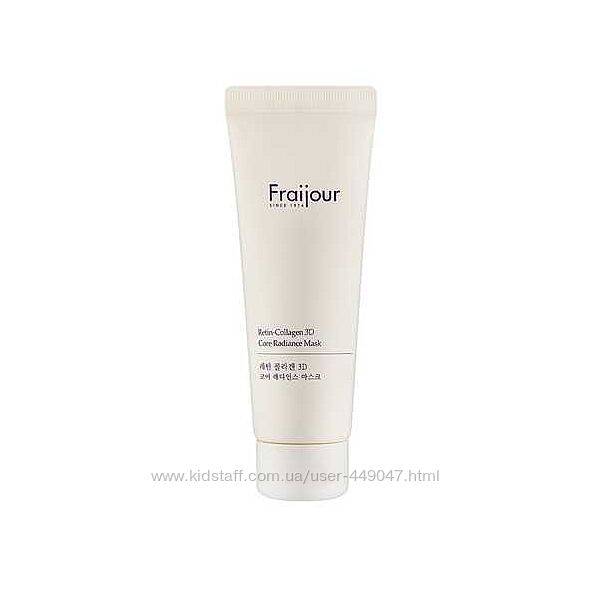 Маска з колагеном ретинолом Fraijour Retin-Collagen 3D Core Radiance Mask