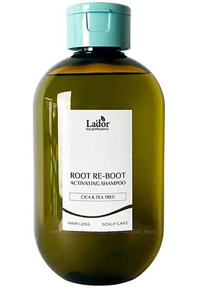 Шампунь для жирної шкіри голови Lador Root Re-Boot Activating Shampoo 300мл