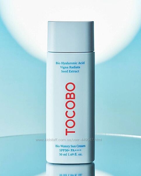 Сонцезахисний крем TOCOBO Bio Watery Sun Cream SPF50 PA 50 мл