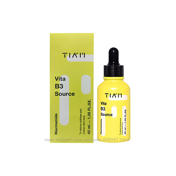 Сыворотка с ниацинамидом и арбутином от акне и постакне TIAM Vita B3 Source